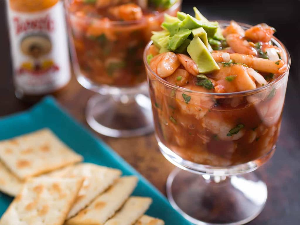 mexican shrimp cocktail